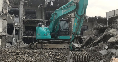 建物解体1